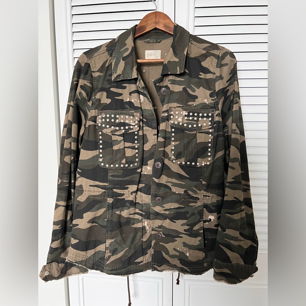 Jolt Studded Camo Jacket